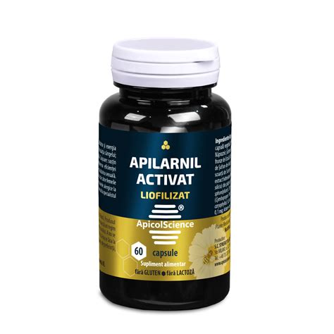 Apilarnil activat liofilizat capsule